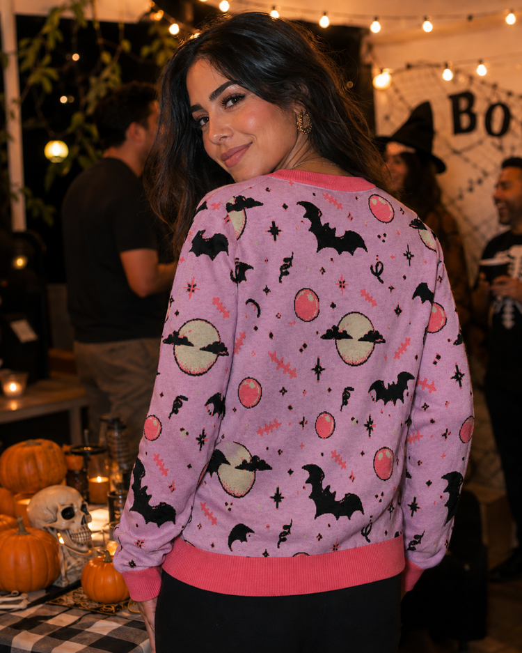 Bubble Gum Liz Knitted Sweater