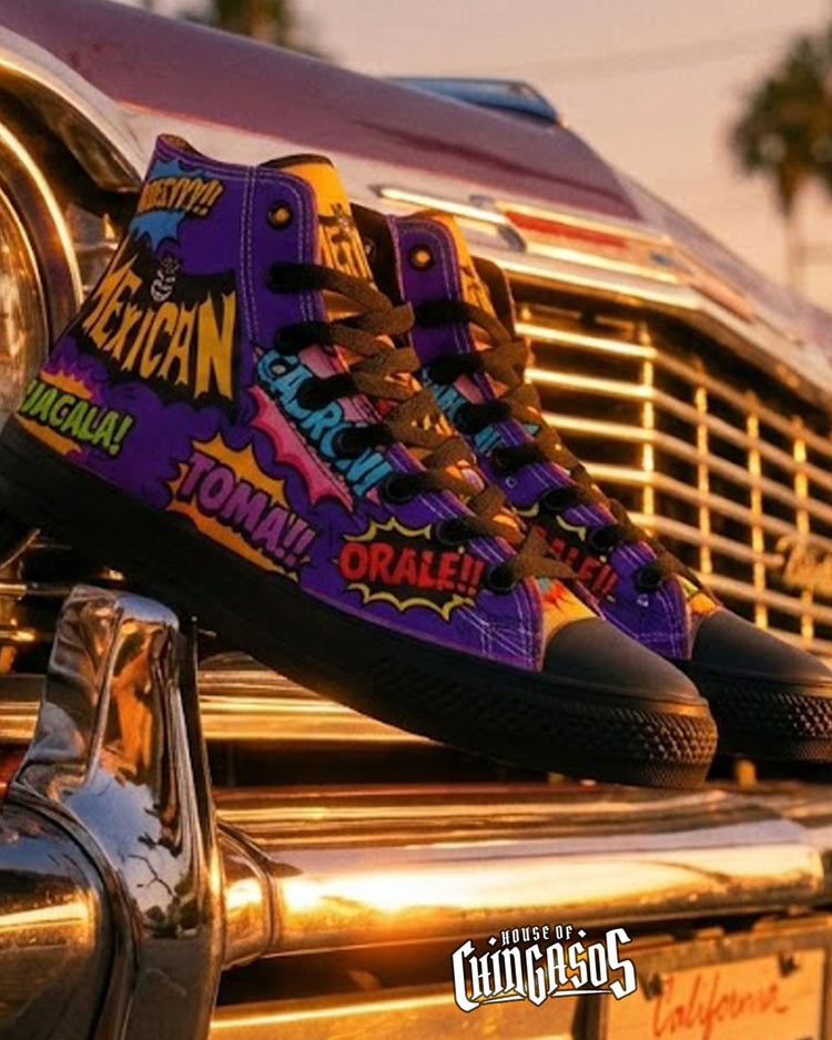 Mexibat High Tops ( Black or White Sole )