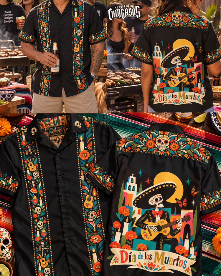 Los Muertos Celebration Guayabera