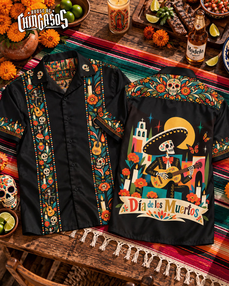 Los Muertos Celebration Guayabera