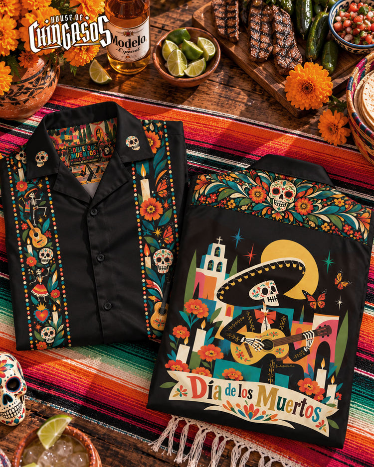 Los Muertos Celebration Guayabera