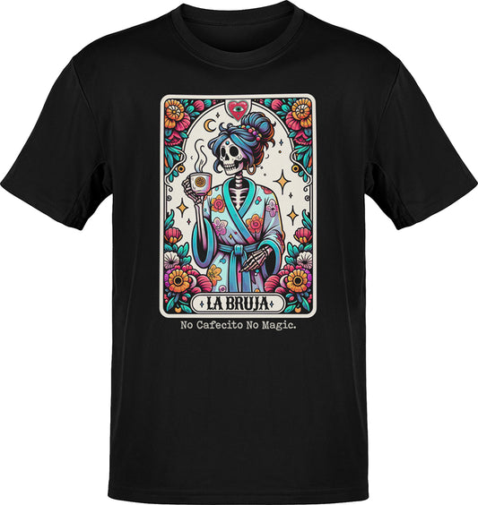 No Cafecito No Magic Bruja T-shirt