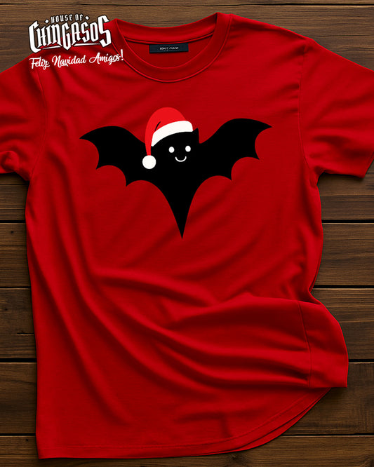 Batty For Christmas Halloween Lovers T-Shirt