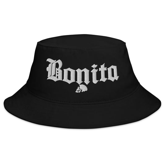 Chingona Skull Old School Bucket Hat