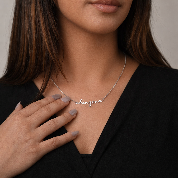 Custom Signature Name Necklace