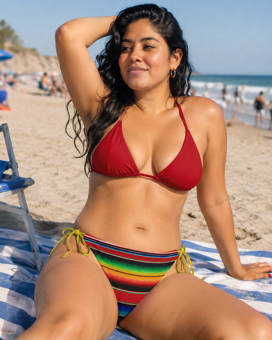 Mi Serape Sexy - String Bikini Bottom