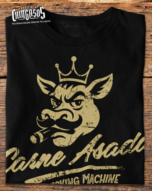 Carne Asada Wrecking Machine Old School T-Shirt