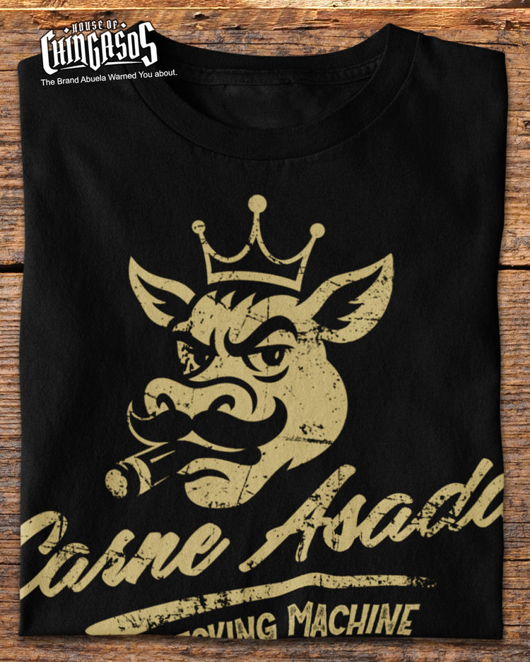 Carne Asada Wrecking Machine Old School T-Shirt