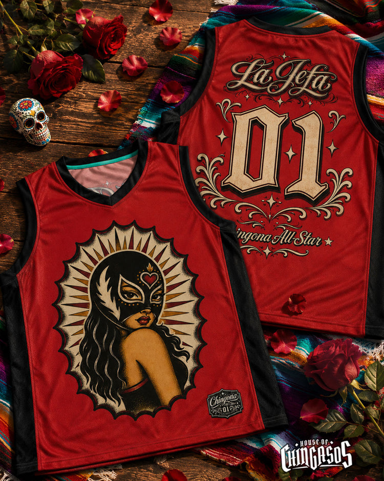 La Jefa Chingona All-Star Basketball Jersey