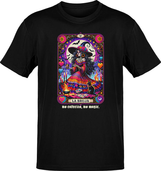 No Cafecito No Magic Bruja T-Shirt