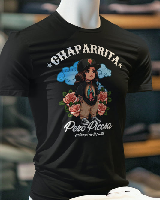 Premium Bellla Canvas CHAPARRITA PERO PICOSA Chingona Tee