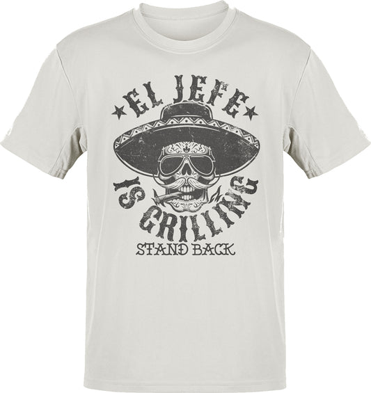 Premium Bella El Jefe Is Grilling OG Chefe T-shirt