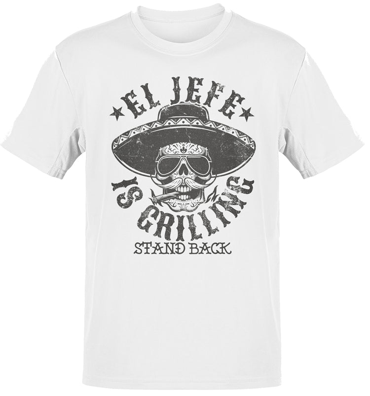 Premium Bella El Jefe Is Grilling OG Chefe T-shirt