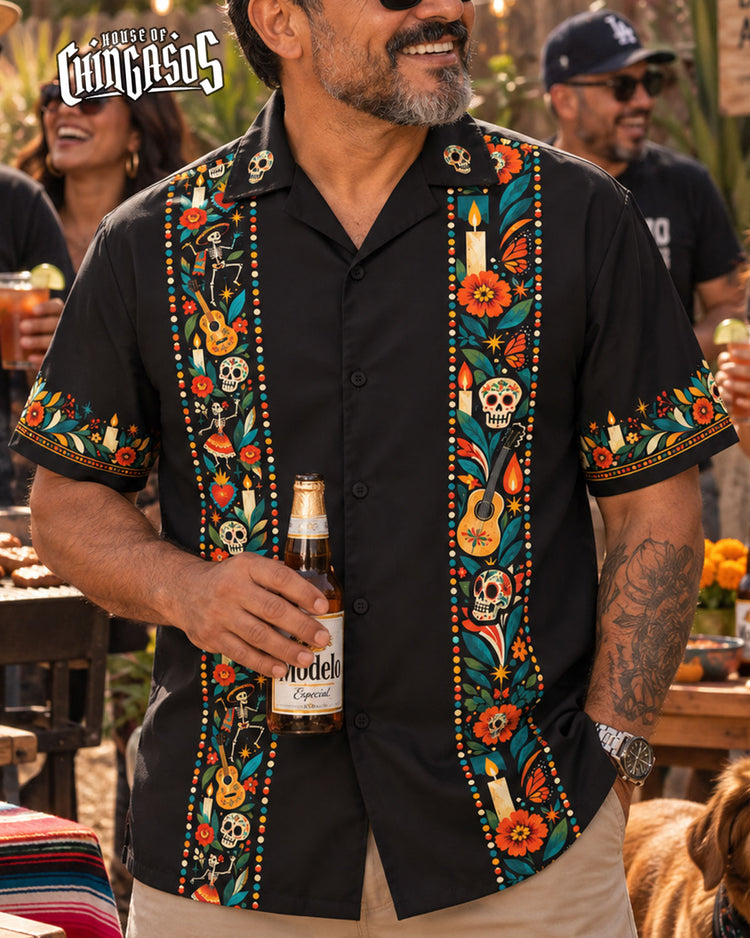 Los Muertos Celebration Guayabera