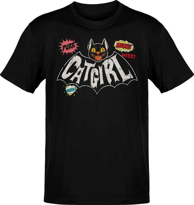 The Catgirl Vintage Rockabilly T-Shirt