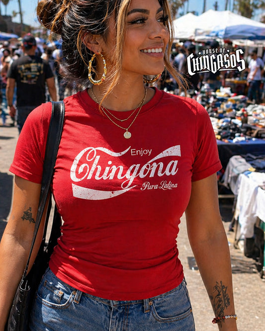 Chingona Refresco Vintage Tee