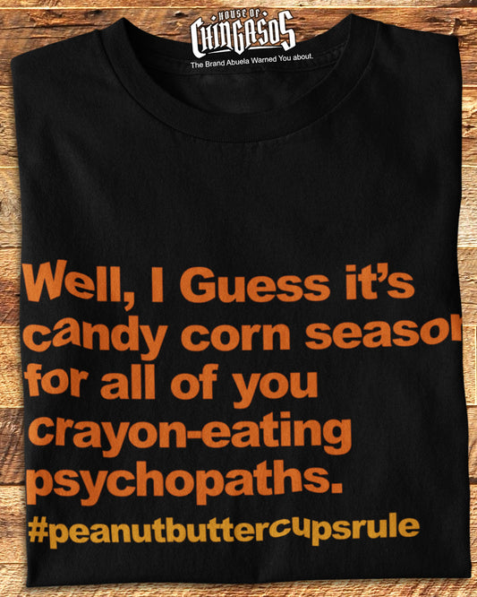 Crayon Eating Psychopaths Halloween T-Shirt