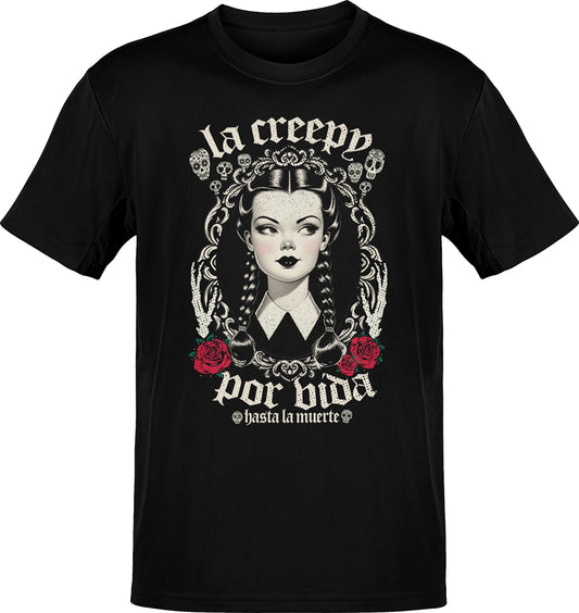 La Creepy Por Vida Goth T-Shirt