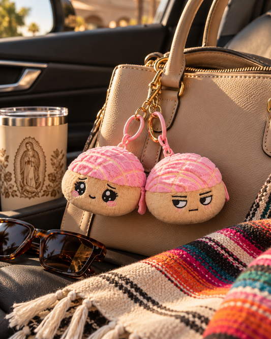 Chuco & Chula Concha Plush Pendants ( Set of 2 )