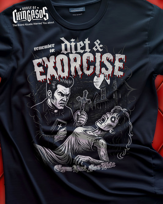 Diet & Exorcise Gym Bat Tee