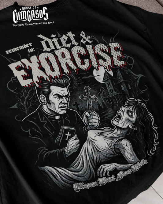 Diet & Exorcise Gym Bat Tee