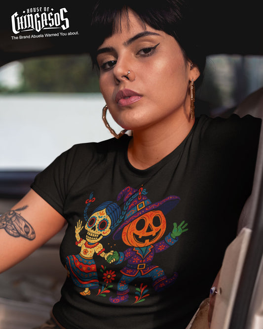 Bailando Calabaza Muertos T-Shirt