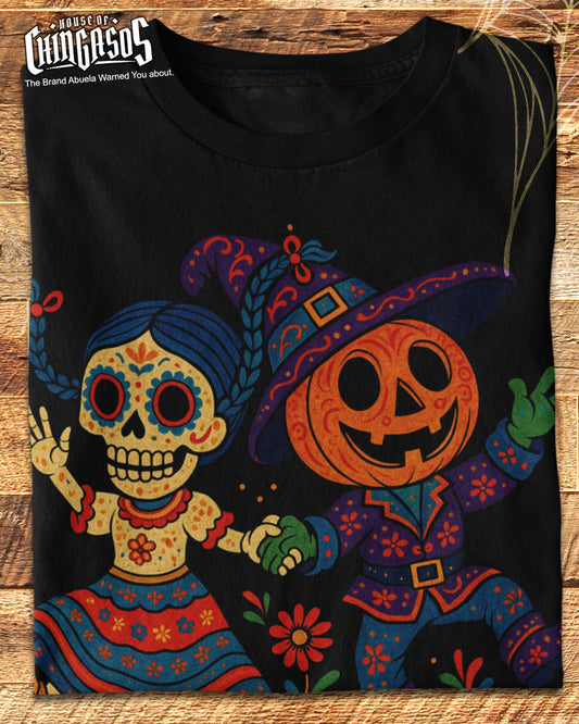 Bailando Calabaza Muertos T-Shirt