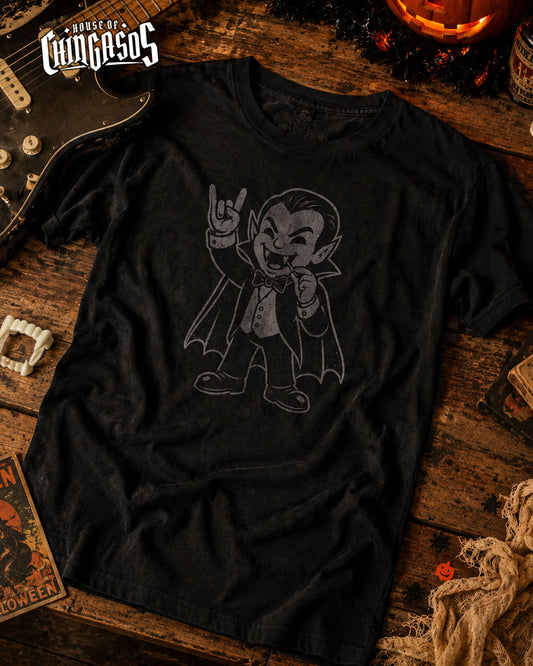 El Vampiro Old School Rocker T-Shirt