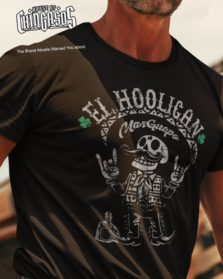 El Hooligan Mas Guapo Old School Mariachi T-shirt