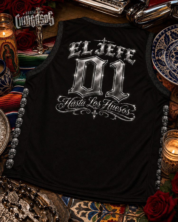 El Jefe Chrome Print Basketball Jersey