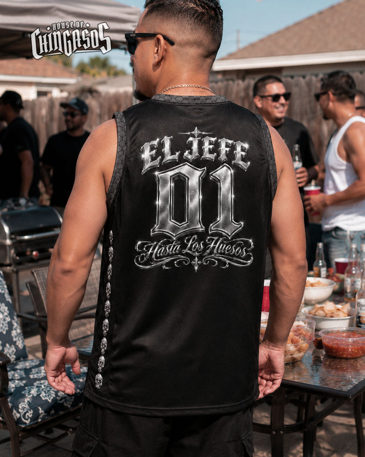 El Jefe Chrome Print Basketball Jersey