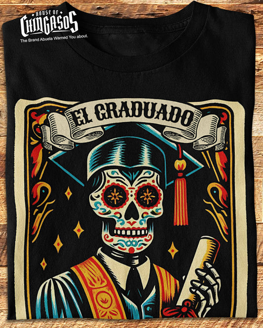 El Graduado Si Se Pudo Calavera T-Shirt