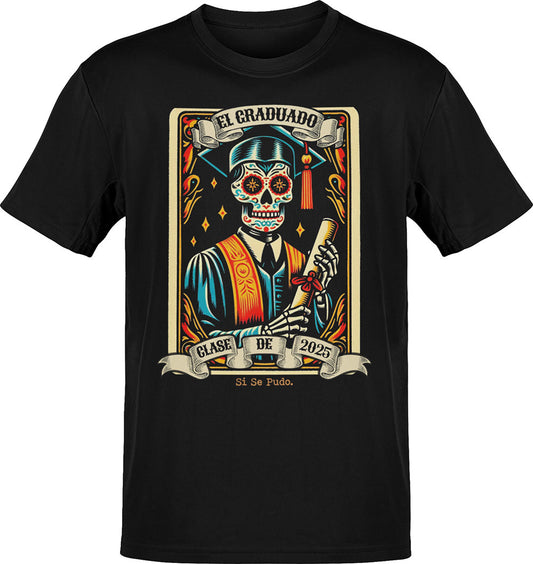 El Graduado Si Se Pudo Calavera T-Shirt