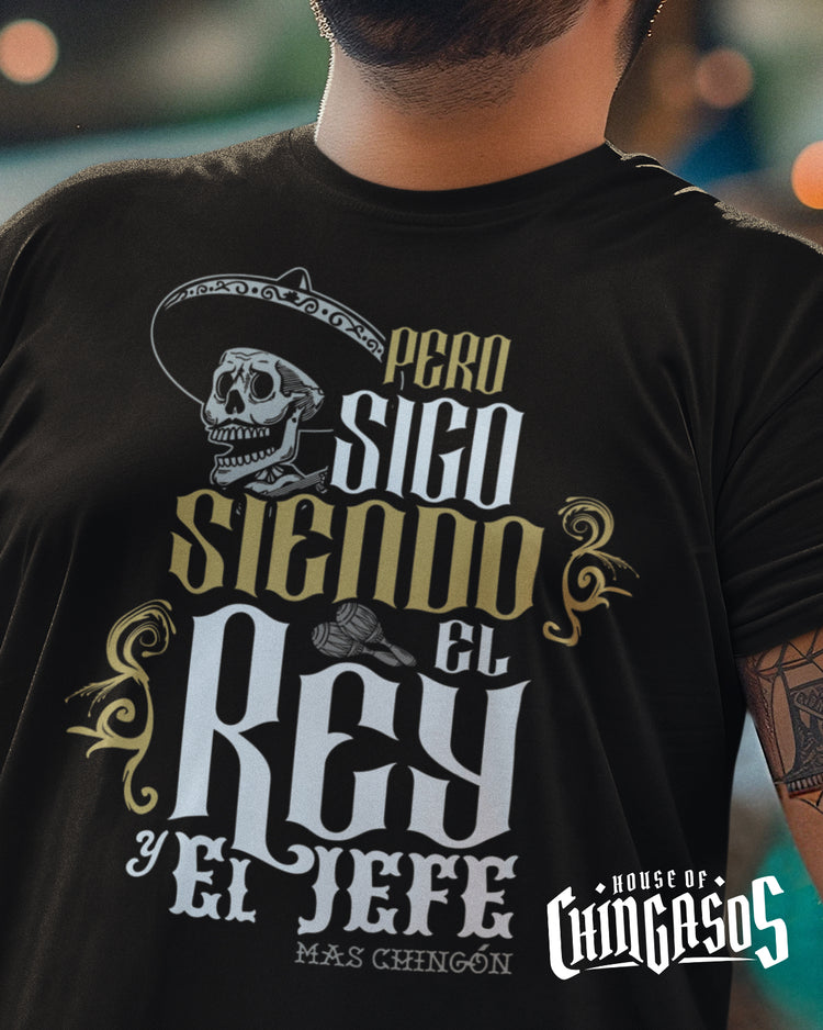 Sigo Siendo El Rey Calavera Mariachi OG JefeT-Shirt