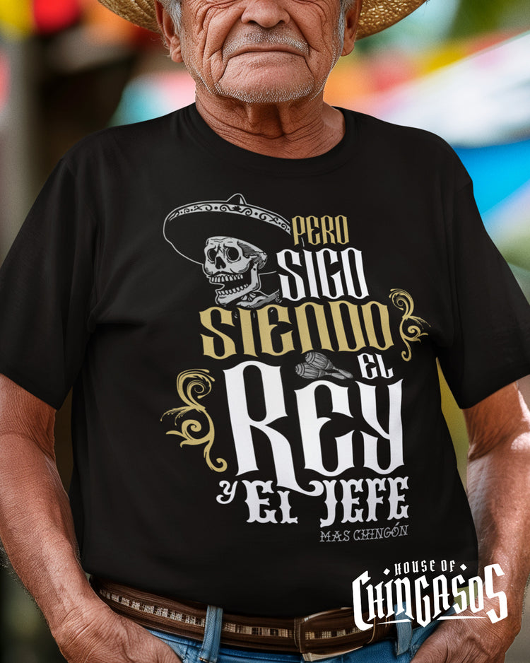 Sigo Siendo El Rey Calavera Mariachi OG JefeT-Shirt