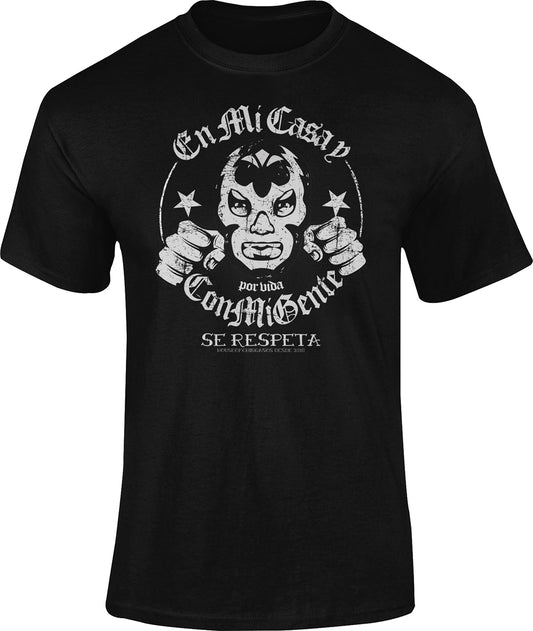Premium OG En Mi Casa Y Con Mi Gente Crew Tee