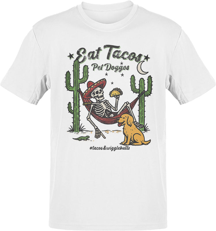 Eat Tacos Pet Doggos El Bandito T-Shirt