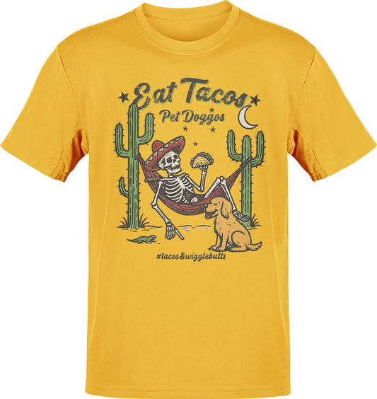 Eat Tacos Pet Doggos El Bandito T-Shirt