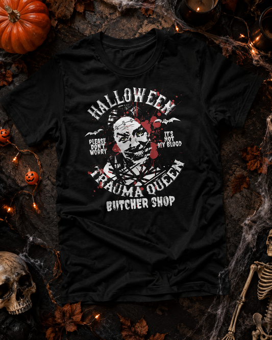 Deluxe Halloween Trauma Queen Horror T-shirt