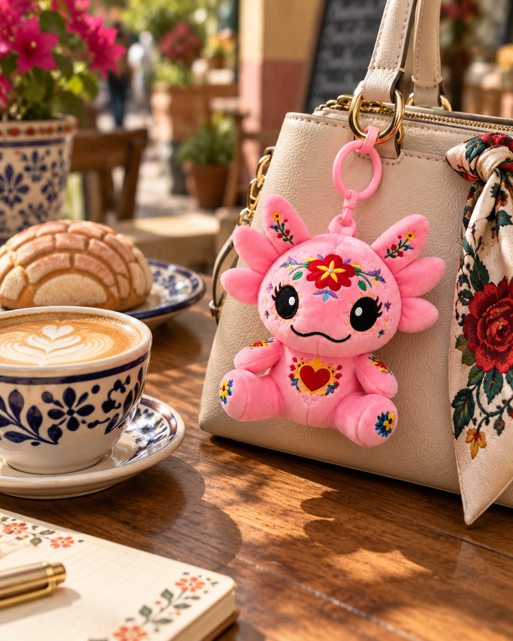 Leti La Ajolotita Plush Pendant