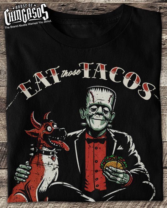 Eat Those Tacos Pet Those Doggos Frank & Pal T-Shirt