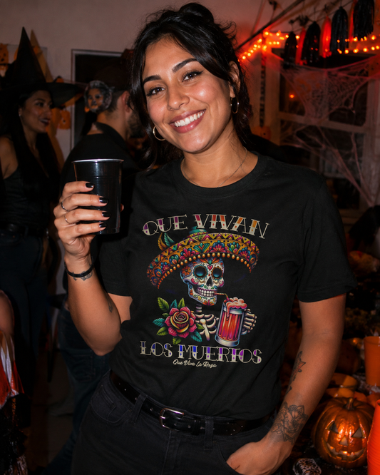 Que Vivan Los Muertos Raza Michilada T-Shirt