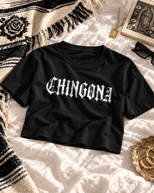 Chingona Crop Top