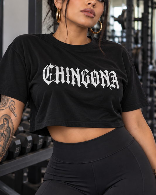 Chingona Crop Top