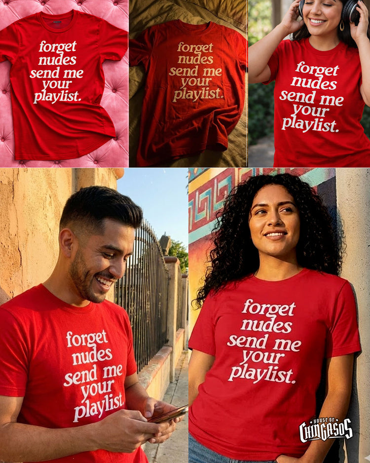 Forget Nudes - Playlist T-Shirt