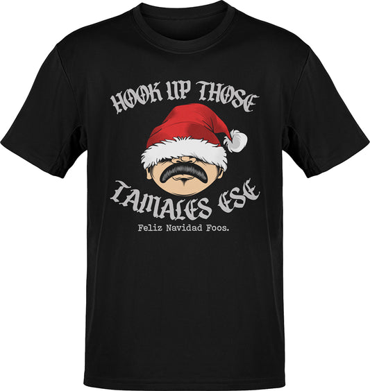 Tamale Foo Old School Navidad T-Shirt