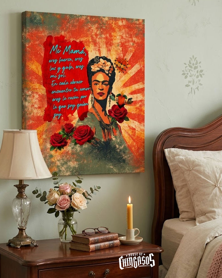 Mi Mamá Poetry Canvas Print 16" * 20"