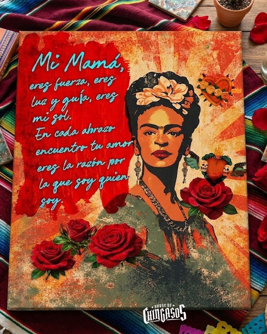 Mi Mamá Poetry Canvas Print 16" * 20"