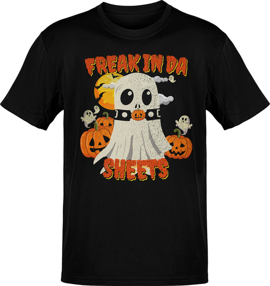 Freak In Da Sheets Halloween T-Shirt