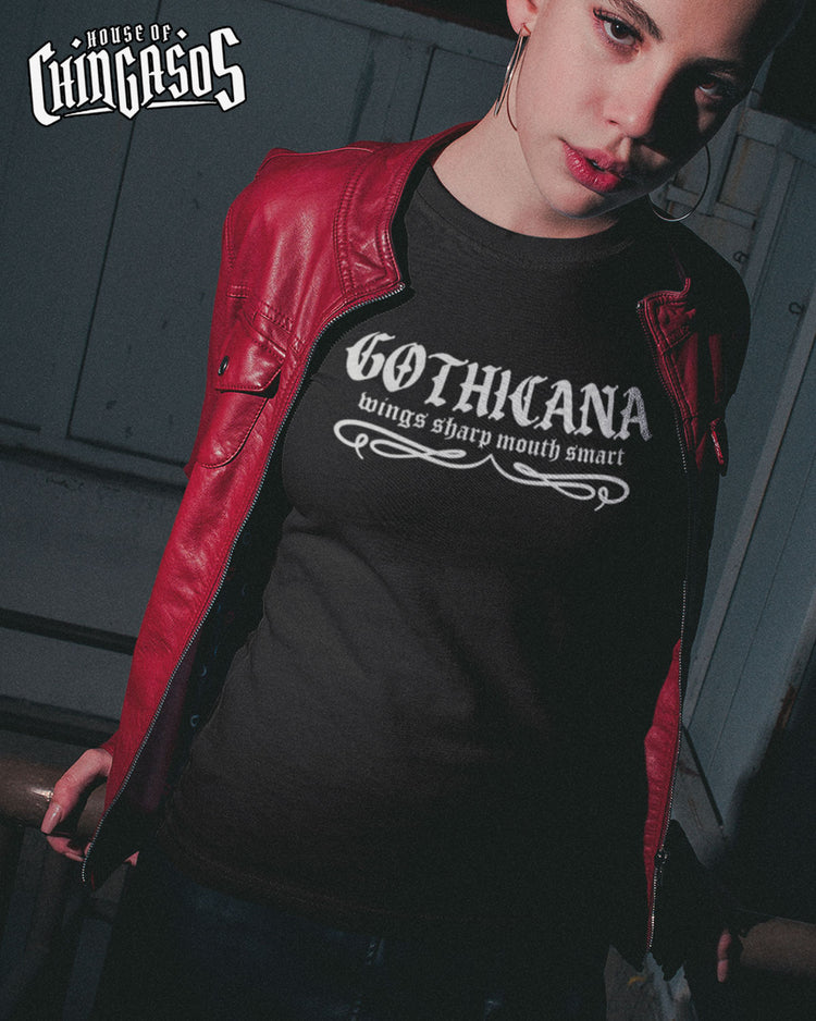 Gothicana Wings Sharp Mouth Smart T-Shirt